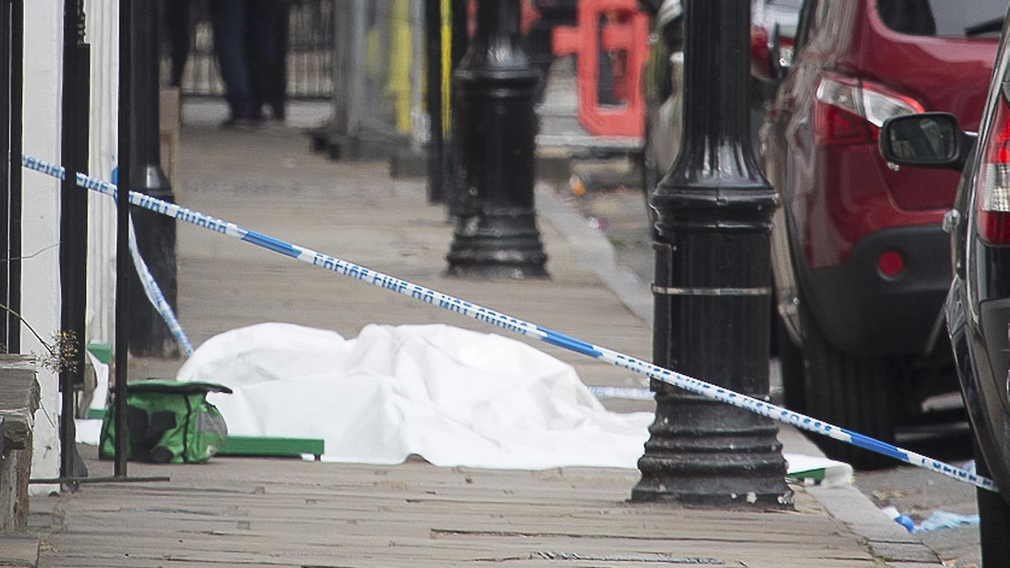 Ein Tatort im Londoner Stadtviertel Greenwich: Ein 31-Jähriger wurde hier Mitte Juli vergangenen Jahres erstochen