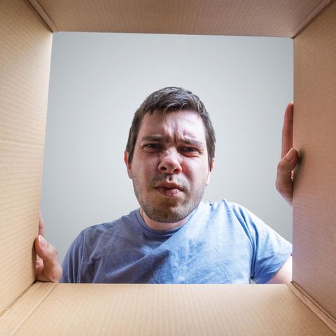 Paket verwunderung Online-Handel