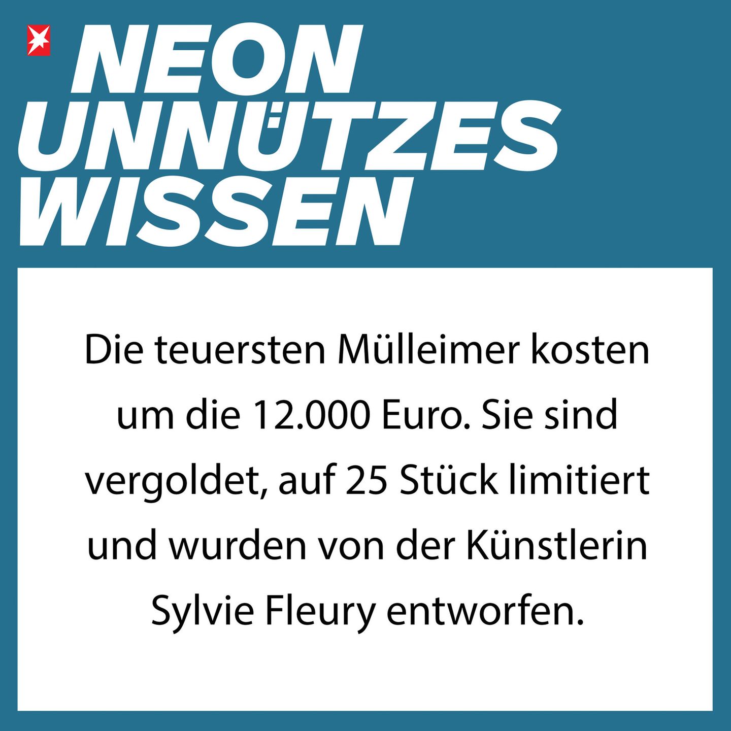 NEON Unnützes Wissen: 27 erstaunliche Dinge, die ihr bestimmt noch nicht über Müll wusstet