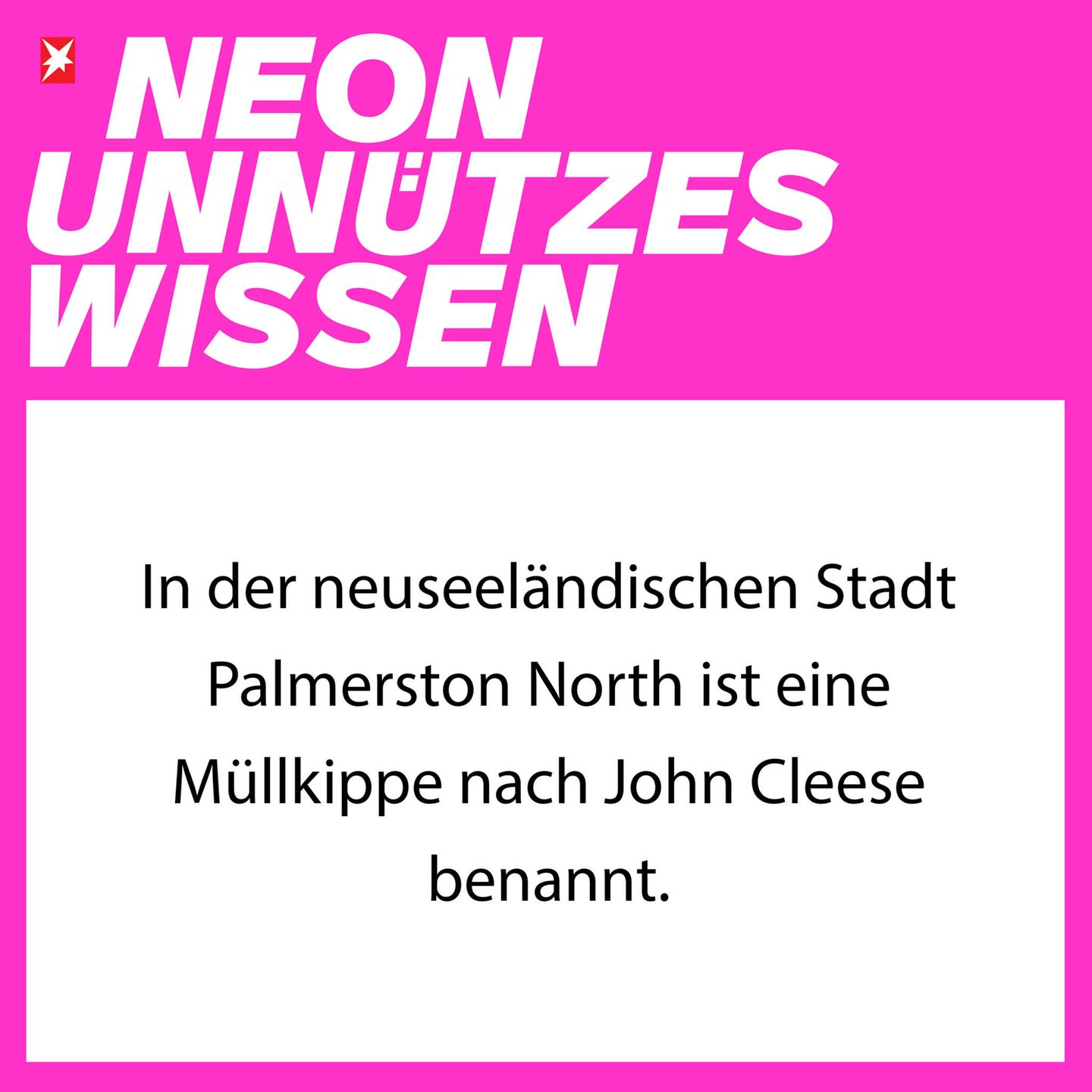 NEON Unnützes Wissen: 27 erstaunliche Dinge, die ihr bestimmt noch nicht über Müll wusstet