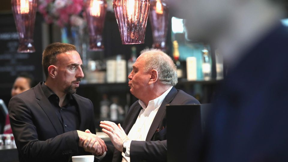 Uli Hoeneß Franck Ribéry Uli Hoeneß Franck Ribéry