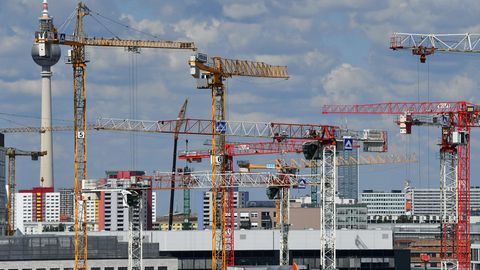 Bau-Boom in Deutschland wie hier in Berlin: Investoren bleiben häufig im Dunkeln