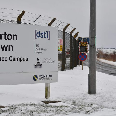 Blick auf die Forschungsanstalt Porton Down - Hier wurde das im Fall Skripal verwendete Nervengift untersucht