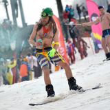 Dieser junge Mann sorgt endgültig dafür, dass auch auf der Skipiste (fast) echtes Jamaika-Feeling aufkommt