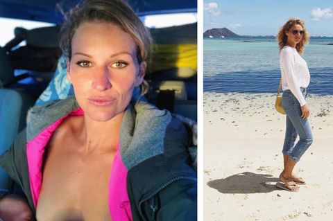 Surferin und Reality-TV-Star: Janni Hönscheid erntet Shitstorm für Still-Foto