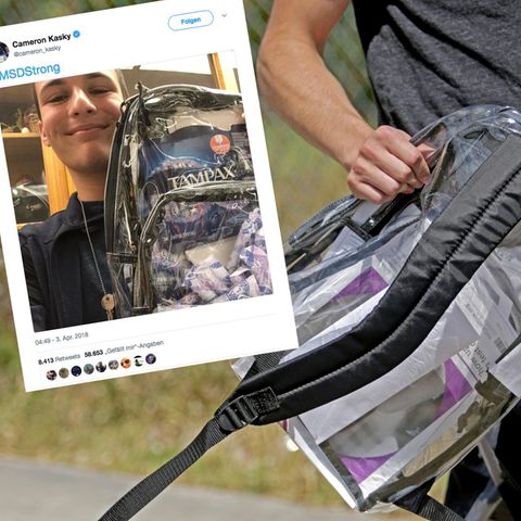 Parkland: So reagieren Schüler auf Clear Backpacks