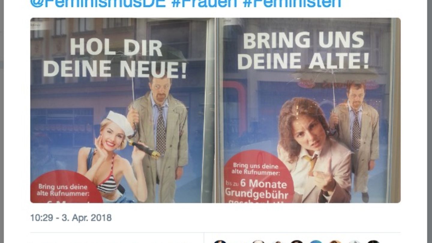 Sexistische Werbung O2 Wehrt Sich Gegen Geschmackloses Plakat Sternde 