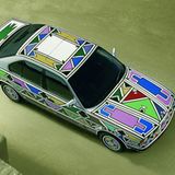 BMW 525i von Künstlerin Esther Mahlangu