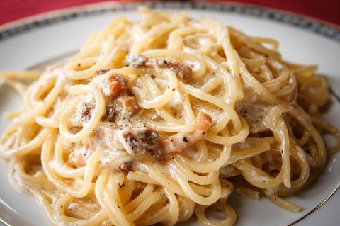 Spaghetti Carbonara: Italien  Schmeckt nicht nur Italienern gut, sondern auch Pastaliebhabern weltweit. Es gibt aber nur ein Originalrezept.