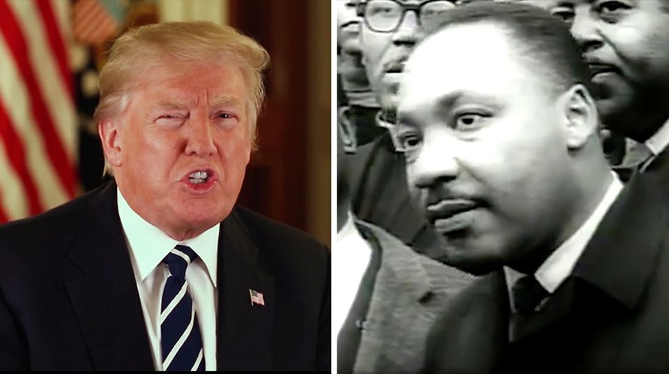 Donald Trump Martin Luther King