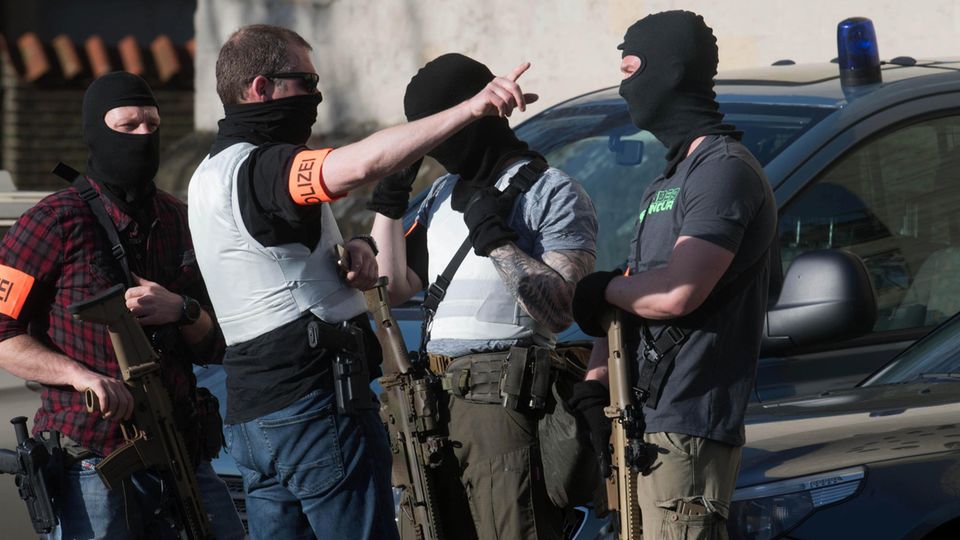 Polizisten in Münster