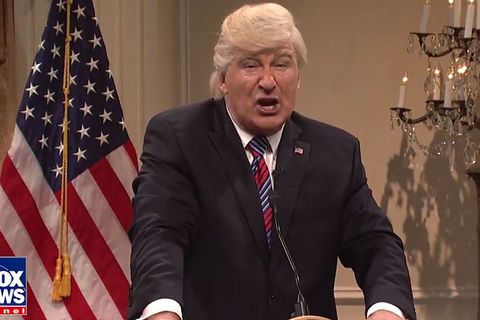 Alec Baldwin als Donald Trump