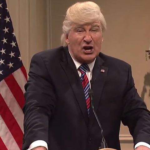 Alec Baldwin als Donald Trump