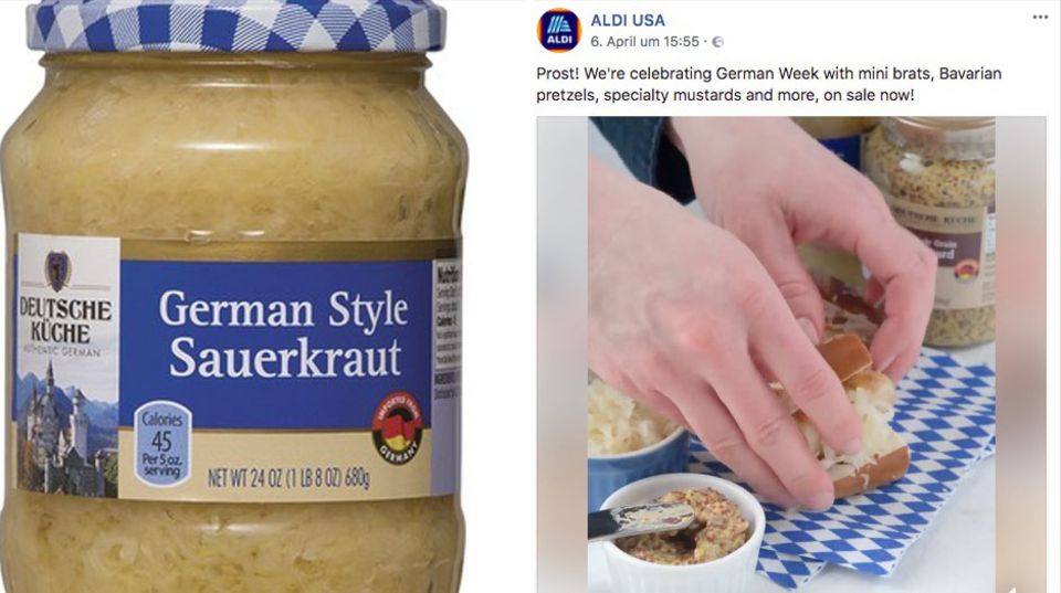 Aldi USA feiert die "German Week"