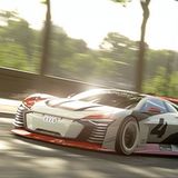So wird der Audi e-tron Vision Gran Turismo im Videospiel "Gran Turismo" aussehen