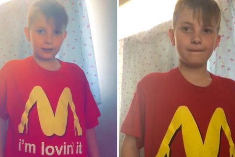 Peinlicher Irrtum: McDonald's-T-Shirt ist nicht ganz jugendfrei