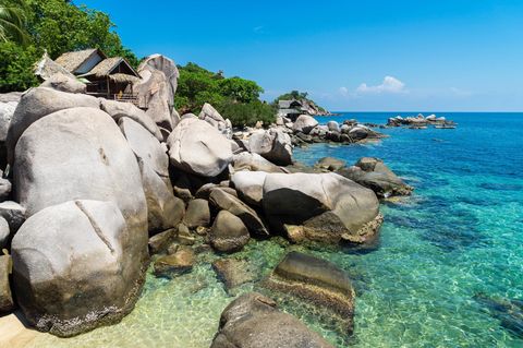 Die Insel Koh Tao in Thailand