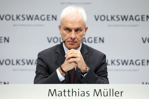 Matthias Müller, Vorstandsvorsitzender der Volkswagen AG