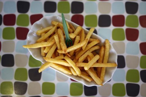 Krebserregender Stoff Acrylamid in Pommes frites