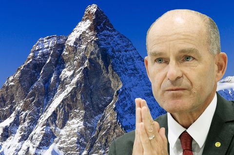 Tengelmann-Chef Karl-Erivan Haub wird im Gebiet rund um das Schweizer Matterhorn vermisst