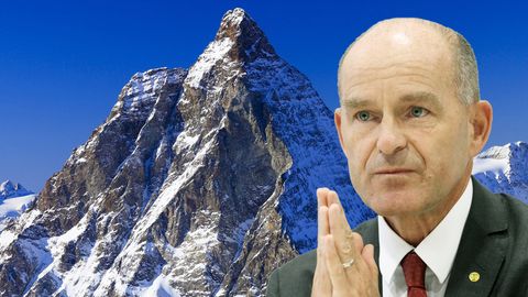 Tengelmann-Chef Karl-Erivan Haub wird im Gebiet rund um das Schweizer Matterhorn vermisst