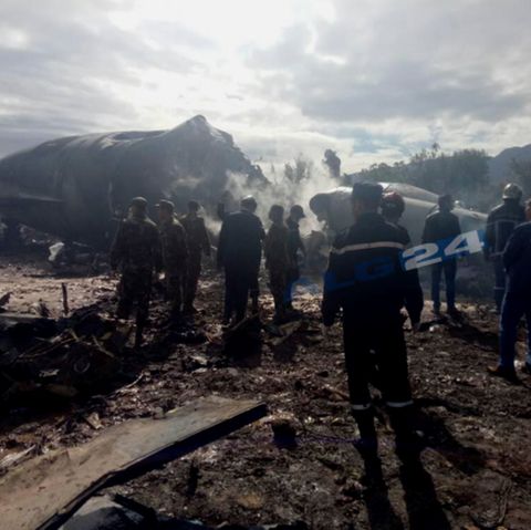 flugzeug absturz algerien