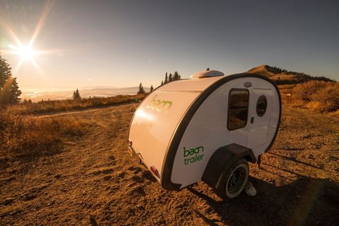 Dafür ist der Bean weit geländegängiger als ein normaler Wohnwagen