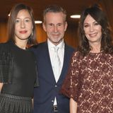 Die Schauspieler Johanna Wokalek (l.), Ulrich Matthes und Iris Berben