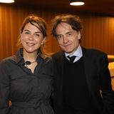 Werberin Karen Heumann und Giovanni di Lorenzo, Chefredakteur der Wochenzeitung "Die Zeit"