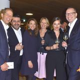 Können sich über zwei Auszeichnungen für den stern freuen: Gruner + Jahr-CPO Stephan Schäfer, Soheil Dastyari, CEO der Gruner + Jahr-Tochter Territory, Bettina Billerbeck, Chefredakteurin von "Schöner Wohnen", Andrea Gothe, Nadine Uhe und Gruner + Jahr-COO Oliver Radtke (v.l.n.r.)