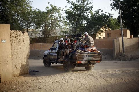 Islamistische Rebellen im Niger