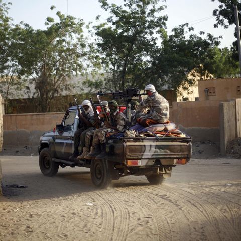 Islamistische Rebellen im Niger