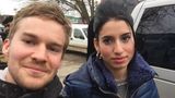 Zum Abschluss ein Selfie mit dem Reporter