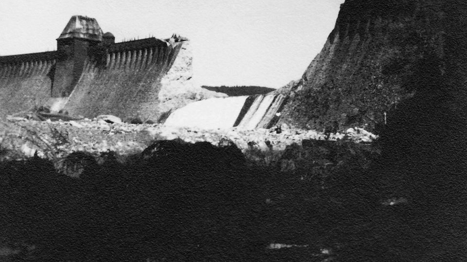 Möhne Talsperre Dammbruch