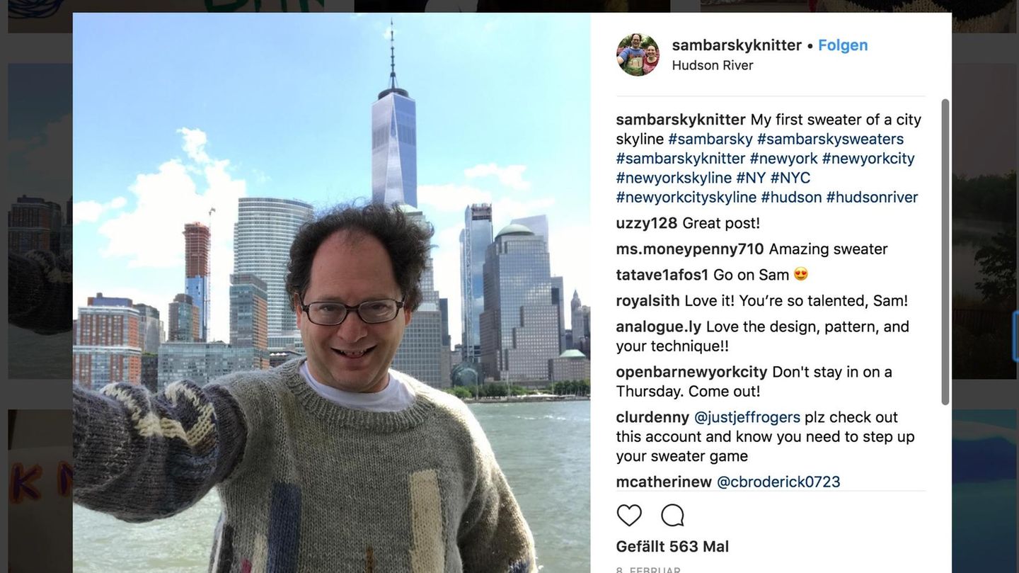 Strickmeister Sam Barsky