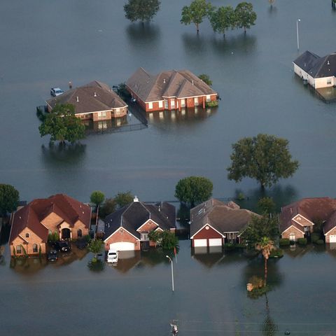 Überschwemmung in Texas nach einem Tropensturm