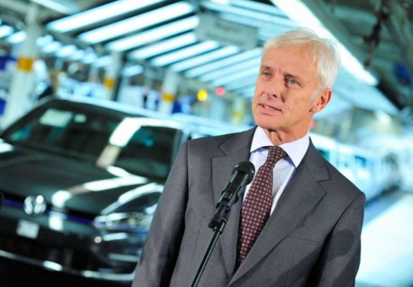 Volkswagen will rund 20 Milliarden in die Elektromobilität investieren (Bild VW-Chef Matthias Müller)