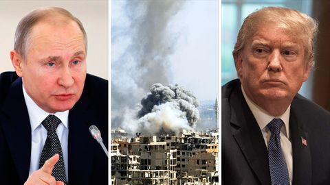 Wladimir Putin, Syrien, Donald Trump