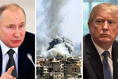 Wladimir Putin, Syrien, Donald Trump
