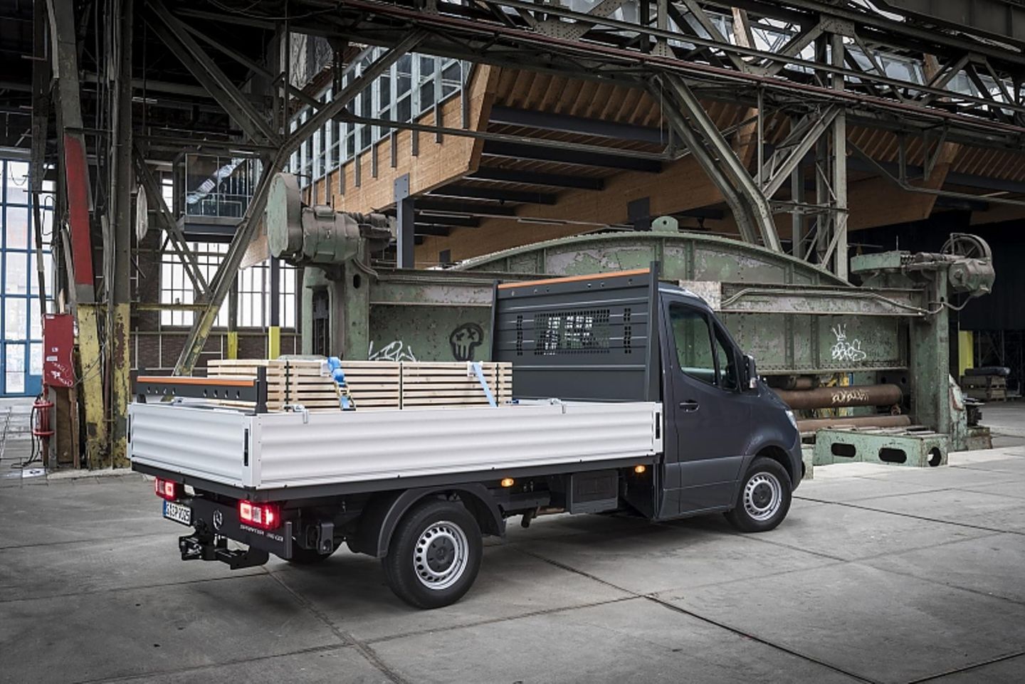 Der Mercedes Sprinter als Pritschenwagen