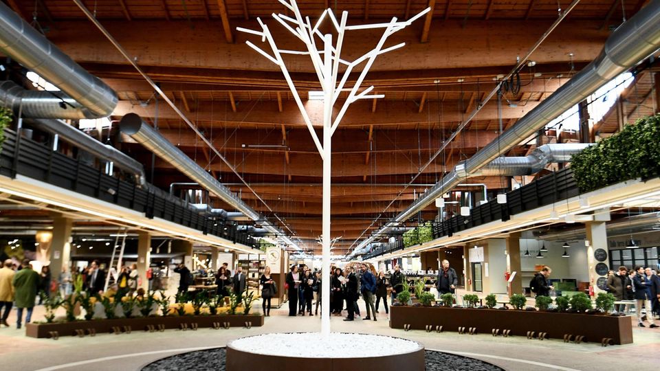 Italienische Esskultur: Der größte Themenpark zum Thema Essen: Die Fabbrica Italiana Contadina (Fico) steht in Bologna. Der größte Themenpark zum Thema Essen: Die Fabbrica Italiana Contadina (Fico) steht in Bologna.