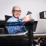 Obdachloser als Manager