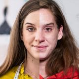 Jennifer ist obdachlos und posiert als Modedesignerin