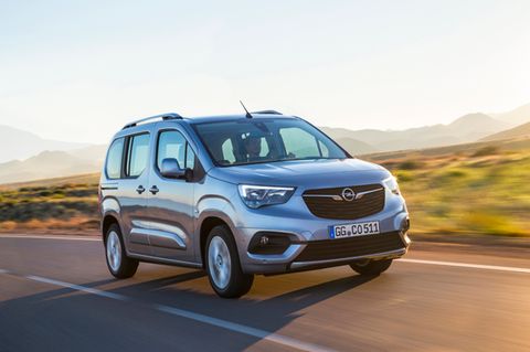 Die Front des Combo Life passt sich dem Opel-Markenantlitz an