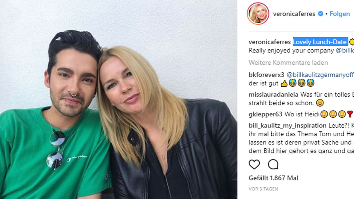 Veronica Ferres und Bill Kaulitz