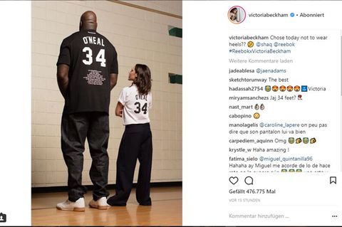Victoria Beckham Shaquille O'Neal