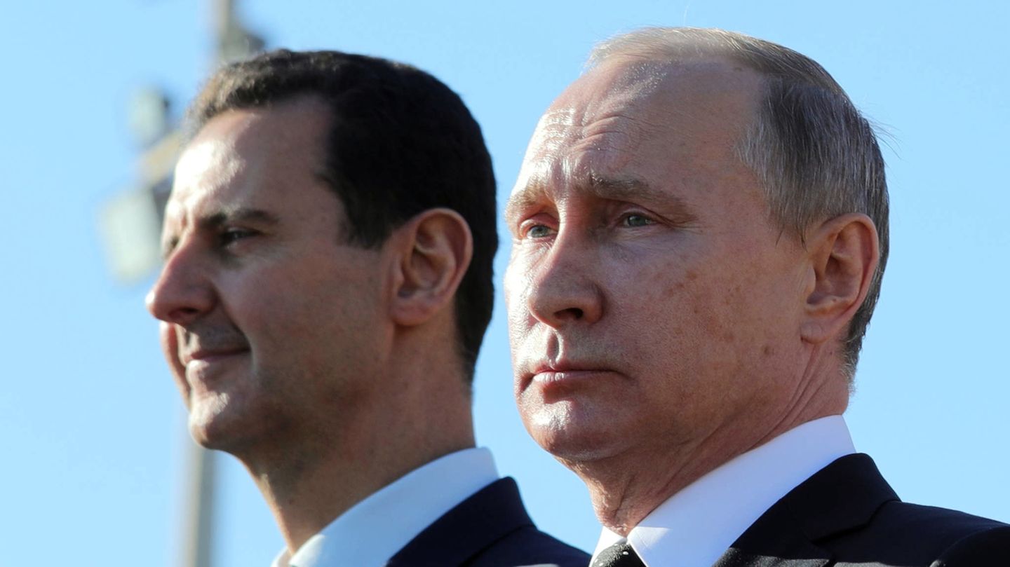 Russland Syrien Baschar al Assad Wladimir Putin