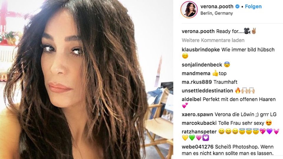 Kritik auf Instagram: Wo sind ihre Brüste hin? Verona Pooth tappt in die Photoshop-Falle Kritik auf Instagram: Wo sind ihre Brüste hin? Verona Pooth tappt in die Photoshop-Falle
