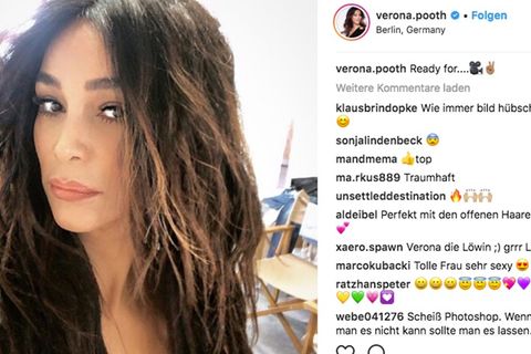 Kritik auf Instagram: Wo sind ihre Brüste hin? Verona Pooth tappt in die Photoshop-Falle