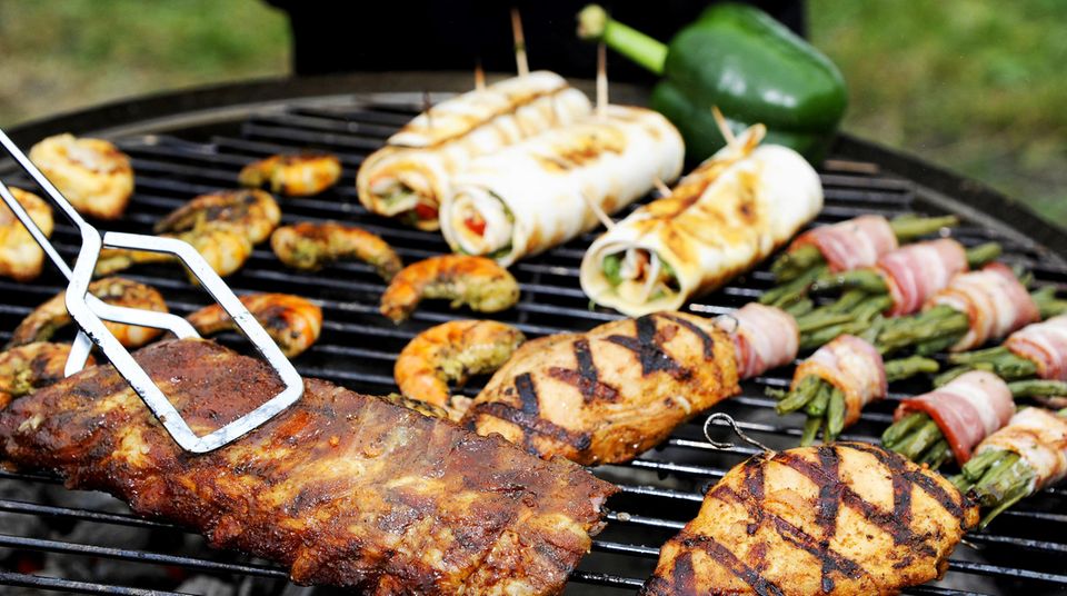 Ein Grill.